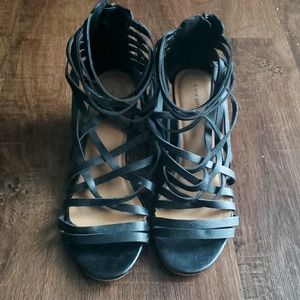 Lane bryant Wedge gladiator sandal